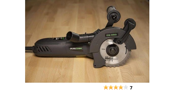 Dualsaw Cs450 4 1 2 Multi Purpose Dual Blade Electric Circular Saw New Metals Amazon Com