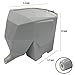 Agile-Shop Cute Elephant Design Plastic Cutlery Drainer Storage Holder Box for Home Kitchen, Bathroom, Toothbrush, Small Knife Accessories (Gray)