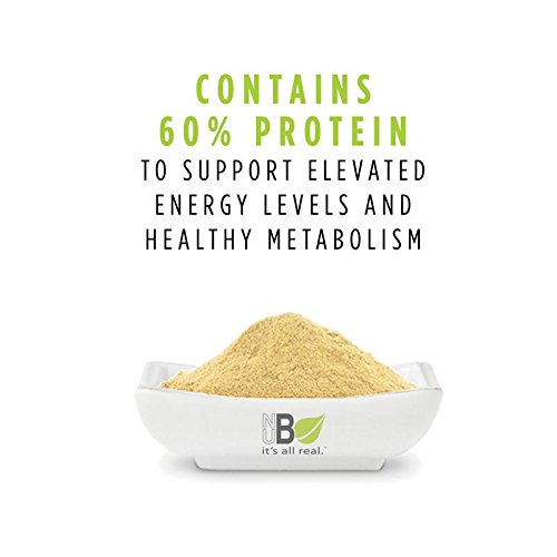 image for Nubeleaf 80% Pea Protein Powder - Non-GMO, Gluten-Free, Raw, Organic, 