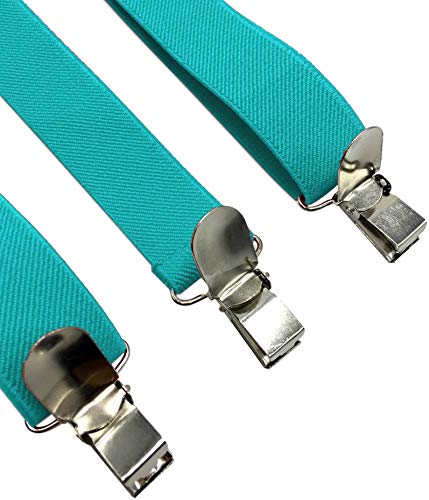 image for Consumable Depot CD Solid Color Suspenders Y-Back | Adjustable and Ela