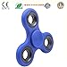 Figit Spinner Fidget Toys for Kids Adult-Spinner Fidget toy Hand Spinner Stress Reducer Aluminum Alloy Metal Bearing Anti Anxiety, ADHD, Autism Children 360 Spinner Helps Focus EDC Set (ABS-Blue)