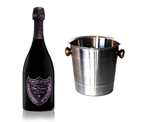 Dom Pérignon Rosé Vintage Champagner im Champagner Kühler 12,5% 0,75l Fl.