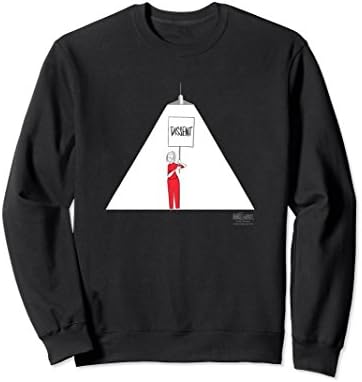 Unisex Ann Telnaes: Dissent Spotlight Sweatshirt XL: Black