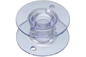 NGOSEW 10 Plastic Bobbins for Viking Emerald 116 118 122 183 Sewing Machines