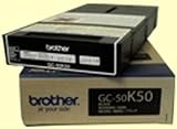 Genuine Original Brother Brand GC-50K50 Black Ink Cartridge (BGC5000K5010002/GC50K50). For Use In Brother GT-541 and GT-782 Fabric Garment Printers.