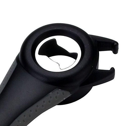 Professional Multi Bottle Opener, 5 In 1 Jar Bottle Can Opener, Lid Twist Off Gripper,Soft Grips Handle,Multifunction Opener for Seniors Rheumatoid Arthritis,FDA Approved
