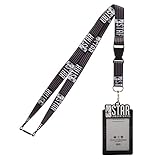 The Flash Star Labs Lanyard with Rubber ID Holder
