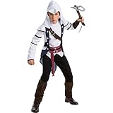 AFG MEDIA LTD Connor Assassins Creed Halloween Costume for Boys, Large, with Included Accessories