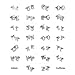 Personalized Silver Tone Initial Cufflinks