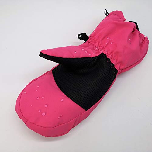 Highcamp Kids Waterproof Snow Mittens - KSMHP2 - Thumbnail 2