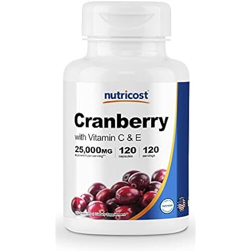 cranberry pills 25000 mg