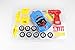 Mr.Fix.it Race Car Toy Take-A-Part Battery-Operated Drill Set with Lights and Sounds
