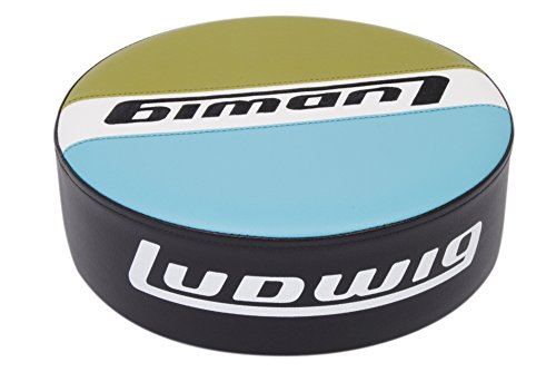 Ludwig Atlas Classic Throne - Round, Blue/Olive