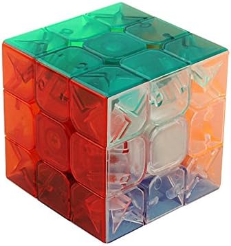 Baidecor Plastics Transparent Cube Puzzle 3 Layers