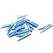 Adorox (Blue (48 Pieces) Small Clothes Pins Baby Shower Clothespin Favors Pink Girl Blue Boy Party Game