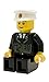 LEGO City Policeman Minifigure Alarm Clock, 9.5