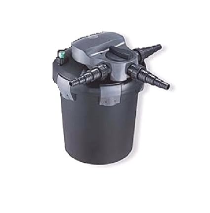 AquaForte Druckfilter BF6000 inkl. 9W UVC, max. Teichgröße 8m³, max. Durchfluss 4m³/h