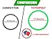 Hopscotch Ring Game - 13 inch - Best Outside Toys to Play for Boys Girls and Kids. 10 Pieces Multi-Colored Plastic Rings and 15 Connectors. Fun Indoor, Outdoor, Summer, Beach, Church, School (1 Set)