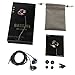Cehensy Earphones, in-Ear Earbuds, Dual Dynamic Drivers, Noise Cancelling High Fidelity Stereo Bass Headphones with Mic and Remote for iPhone, iPod, iPad, Samsung and Other Android Phones etc