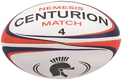 CENTURION Nemesis Size 5 - Pelota de Rugby, Color Rojo, Talla Size ...