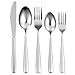 20-Piece Silverware Set Flatware Cutlery Set, stainless steel Service for 4, Include Knife/Fork/Spoon, Mirror Polished, Dishwasher Safe