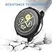 Fyoung Screen Protector Cover Case for Samsung Galaxy Watch Active Case, All Around Ultra-Thin Soft TPU Touch Screen Protector Bumper Cover Case for 2019 Samsung Galaxy Watch Active Smartwatch (Black
