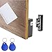 Homello Electronic Cabinet Lock with USB Cable - Hidden DIY RFID Locks with RFID Cards for Office Home Wooden Cabinet, Drawer, Locker, Gun Box