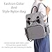 HaloVa Diaper Bag, Women's Backpack, Fashion Maternity Mom Back Pack, Waterproof Travel Backpack, Large Capacity Baby Nappy Bag, Black