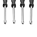 QUNQI STAR 2 Cycle Carburetor Adjustment Tool Kit - 4 Pieces Kit - Including Splined, Double D, Single D and Pacman Fits 530035560/ 308535002/ 308535001/ 308535003