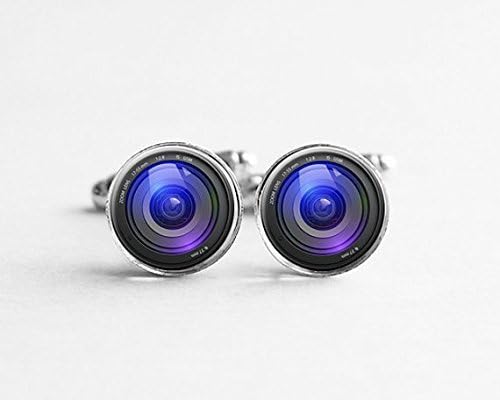 Camera Lens Cufflinks, Photography Cufflinks, Gift for Boyfriend, Geek Jewelry, Hipster Gifts, Groomsmen Gift, Mens Accessories
