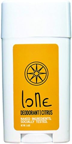 LONE- Citrus Deodorant | For Men &amp; Women | Not Tested on Animals