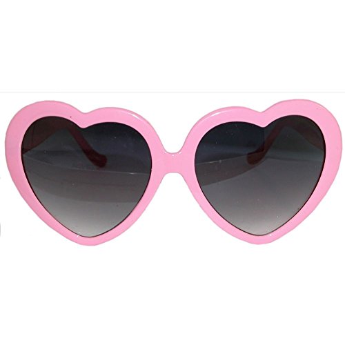 lolita heart shaped sunglasses