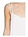 CA Mode Women's Spaghetti Strap Loose Summer Beach Slip Dress, White, Medium