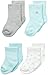 Petit Lem Baby-Boys Newborn Mint 4 Pack Socks, Mint, Newborn/3 Months