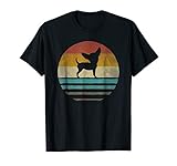Chihuahua Dog Shirt Retro Vintage 70s Silhouette Breed Gift