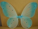 Light Blue Butterfly Fairy Costume Wings 17