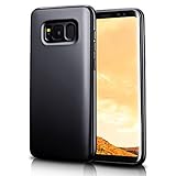 Technext020 Ultra Slim Fit Silicone Phone Case Compatible For Galaxy S8, Black