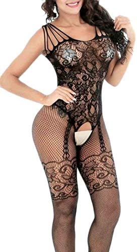 omniscient Women Fishnet Bodysuits Lingerie One Piece Bodystocking Sleepwear