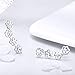 BISAER Paw Ear Crawler 925 Sterling Silver Stud Ear Climber, Cute Cuff Hook Earrings Hypoallergenic Earrings for Women Teen Girls Birthday Christmas Day Gifts