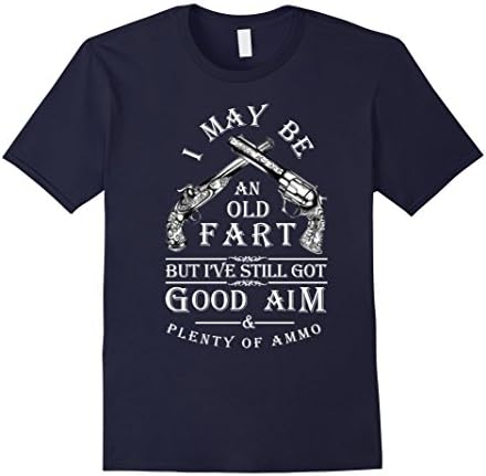 Men's I may be an Old Fart Gift TShirt XL Navy