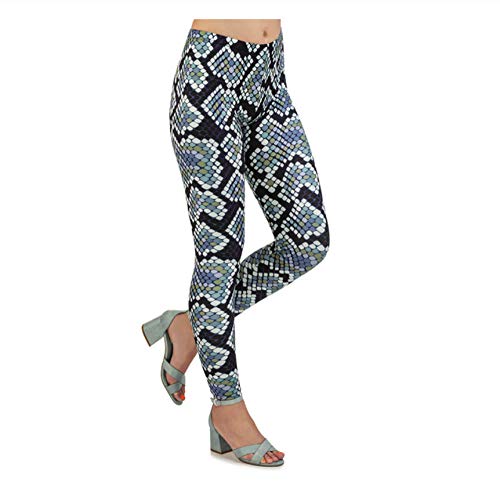 Leggings De Patrón De Piel De Serpiente Para Mujer Pantalones Deportivos De Estiramiento Para Correr Pantalones De Yoga… Leggings De Patrón De Piel De Serpiente Para Mujer Pantalones Deportivos De Estiramiento Para Correr Pantalones De Yoga… - Imagen 4