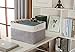 DECOMOMO Foldable Storage Bin Collapsible Sturdy Cationic Fabric Storage Basket Cube W/Handles for Organizing Shelf Nursery Home Closet (Jumbo - 19.7 x 15.8 x 11.8) (Grey, Extra Large - 3 Pack)
