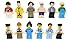 R-Magic 48 Pcs Minifigures Building Bricks Community People, Building Party Toys Gift