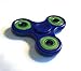 Spinfinity Advanced Hand Spinner w/ Hybrid Ceramic Bearing (not 3D printed) - Good for Concentration, Stress Relief, ADHD, Autism, Anxiety, and Fidgeting (Blue with Print)
