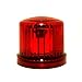 Fortune Products PL-300RJ PL-300BJ Battery Powered Ultra Bright Red Police LED Safety & Emergency Beacon Light w/Magnetic Bottom, 6