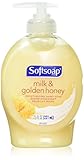 Softsoap Naturals Moisturizing Liquid Hand Soap with Milk & Honey, Pump - 7.5 fl oz (Pack of 6)
