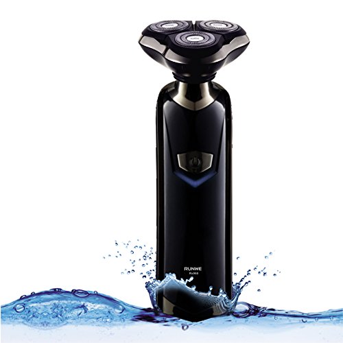 Runwe RS968 6-in-1 Electric Shaver Hair Clippers Nose Ear Beard and Mustache Trimmer Multifunctional Cordless Trimming Grooming Kit with 3 Guide Combs