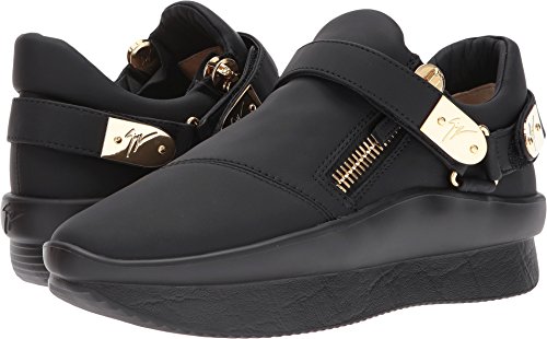 Giuseppe zanotti  men s double low top sneaker black ox…