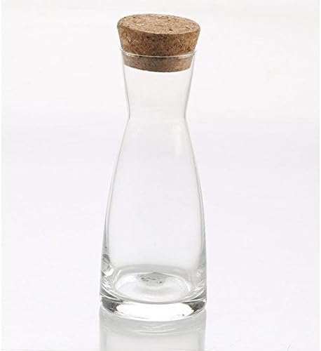 Bormioli Rocco Ypsilon Carafe With Cork Lid -.25 Liter (8.5 Ounce)