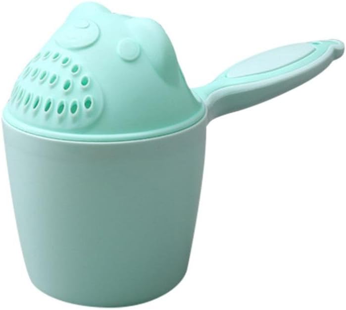 Highpot Baby Kids Shampoo Rinse Cup Bath Shower Shampoo Rinser Cartoon Baby Bath Rinser